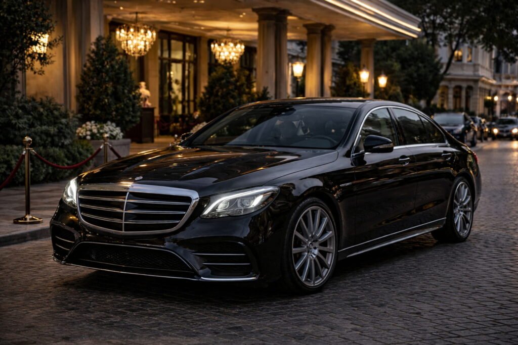 Executive sedan Rome Fiumicino airport transfer